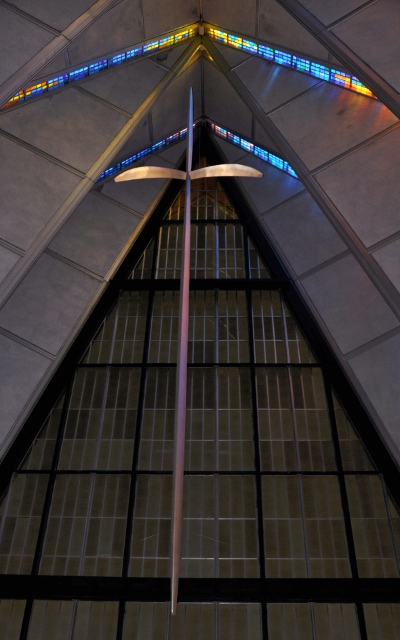 USAF Academy chapel interior